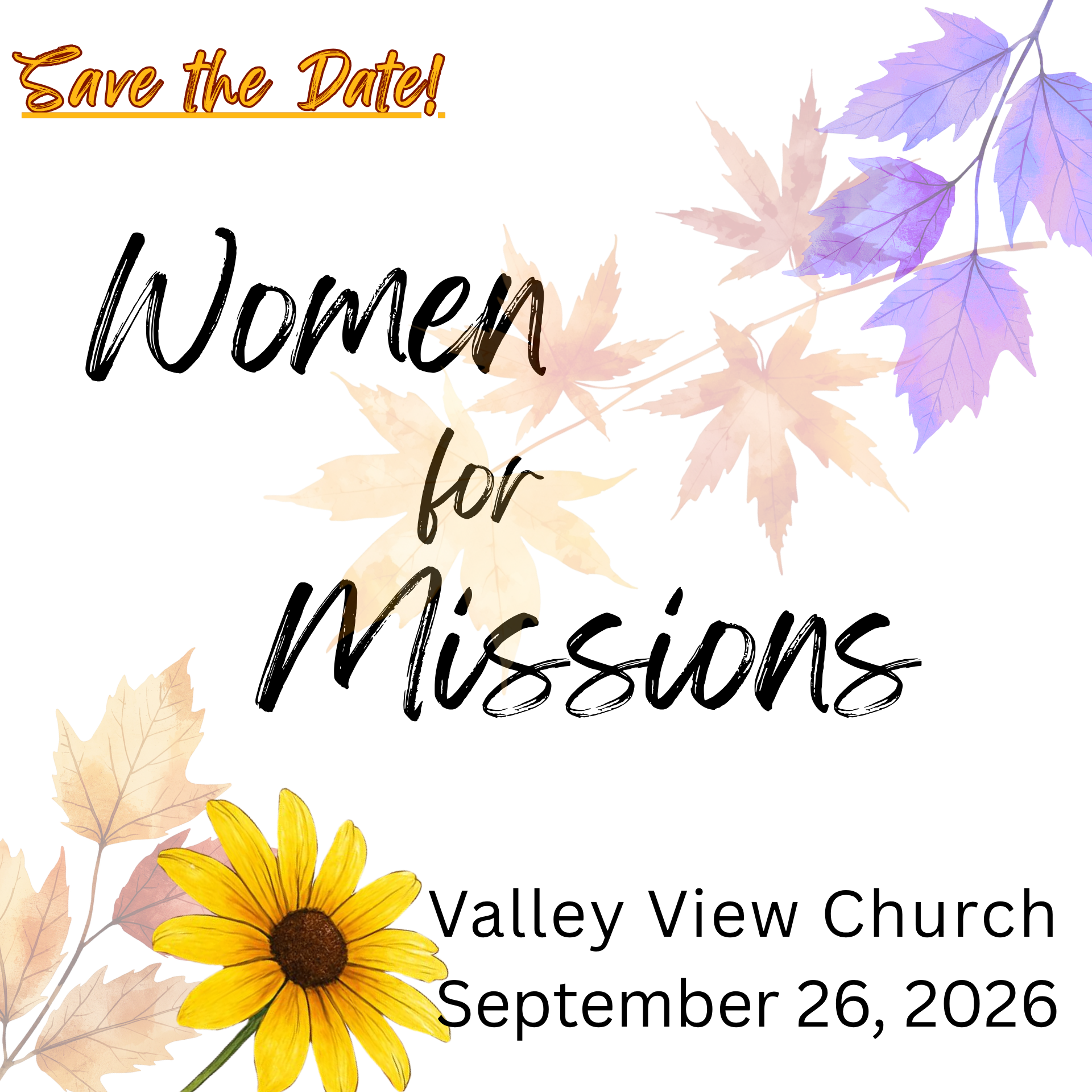 Save the date - Square